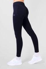 Nova Scrunch Tights - Black