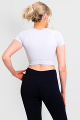 Nova Shortsleeve Top - Off white