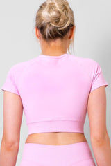 Nova Shortsleeve Top - Pink