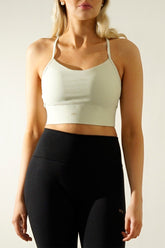 Essential Sport Bra - Pistachio Cream