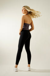 Silkshape Halterneck Top - Dark Violet