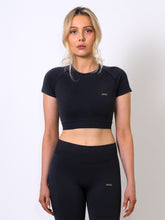 Nova Shortsleeve Top - Black