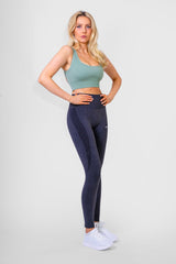 Flow Seamless Tights - Stone Grey