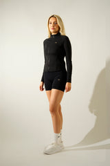 Lumen Zip Jacket Black