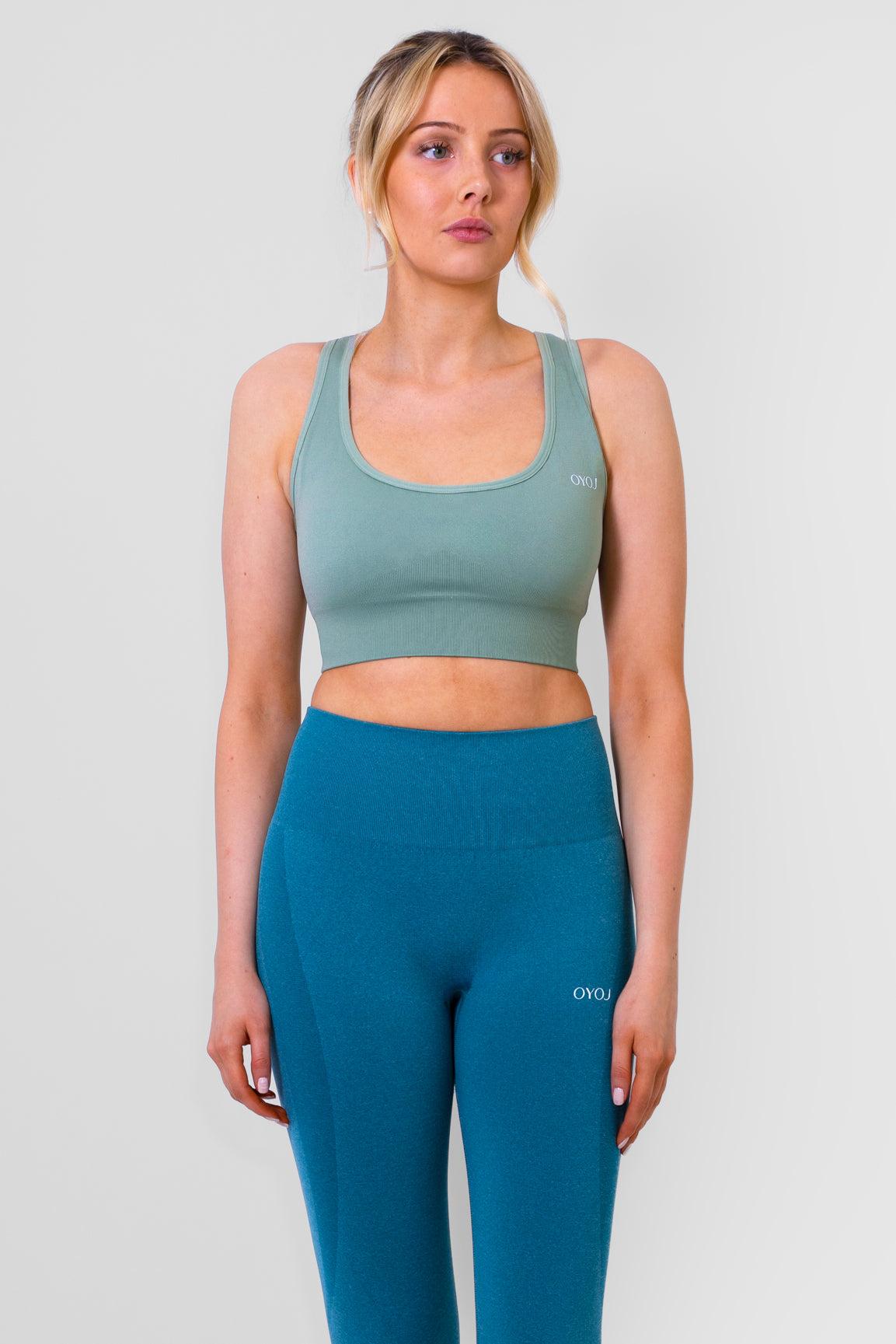 Flow Seamless Tights - Green