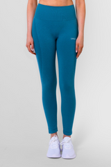 Flow Seamless Tights Havsgrön