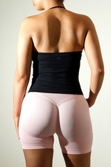 Dynamic Halter Tank Top - Black