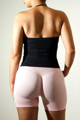 Dynamic Halter Tank Top - Black