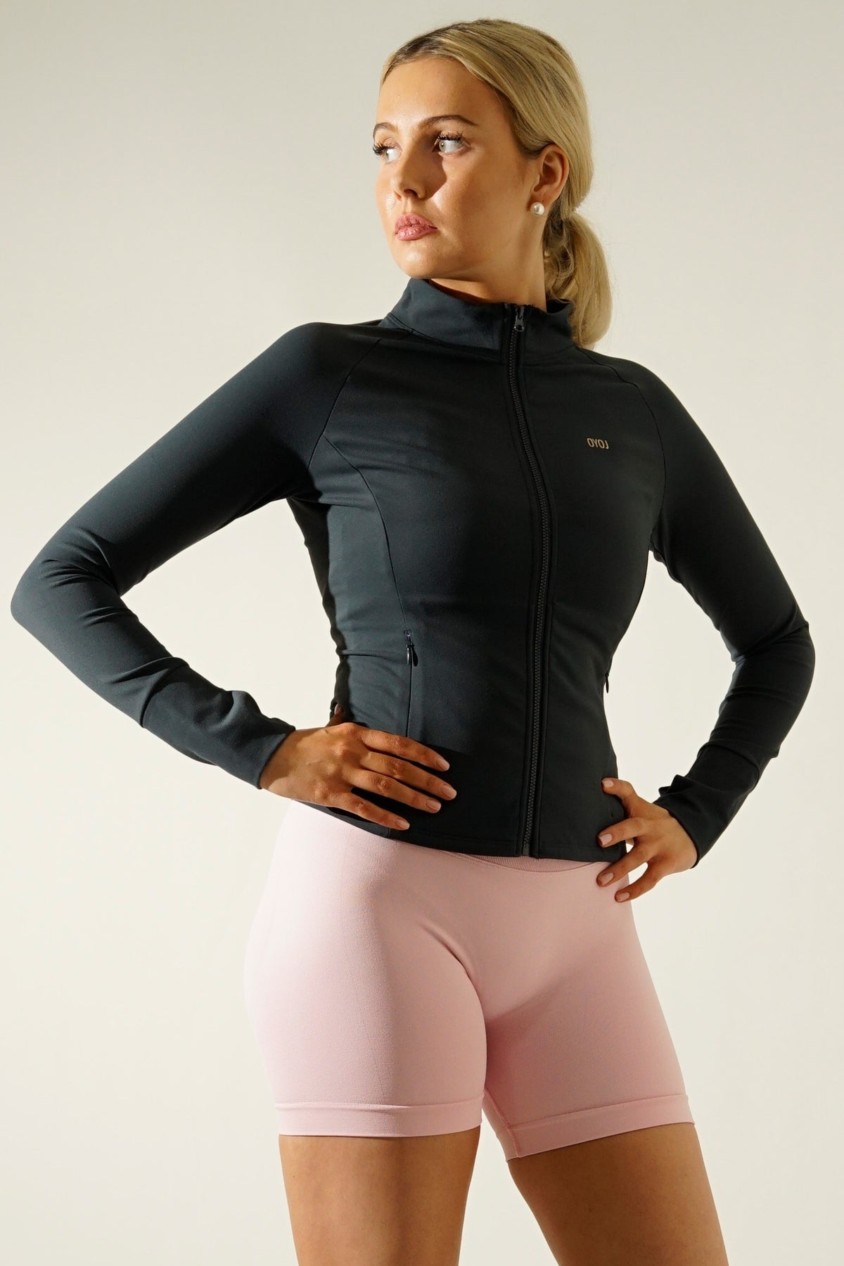 Shape Performance Zip Jacket - Navy