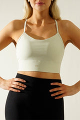 Essential Sport Bra - Pistachio Cream