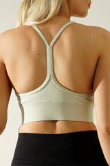 Essential Sport Bra - Pistachio Cream