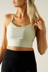 Essential Sport Bra - Pistachio Cream