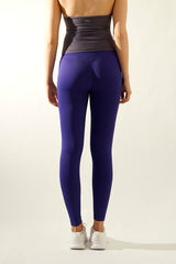 Nova Scrunch Tights - Indigo