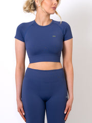 Nova Shortsleeve Top - Navy